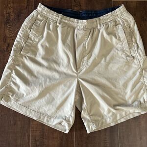 Birddogs Classic Khaki Shorts w/Liner Size LG Quick Dry Athletic